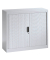 Omnispace Rollladenschrank lichtgrau 1 Fachboden 80,0 x 42,0 x 72,0 cm